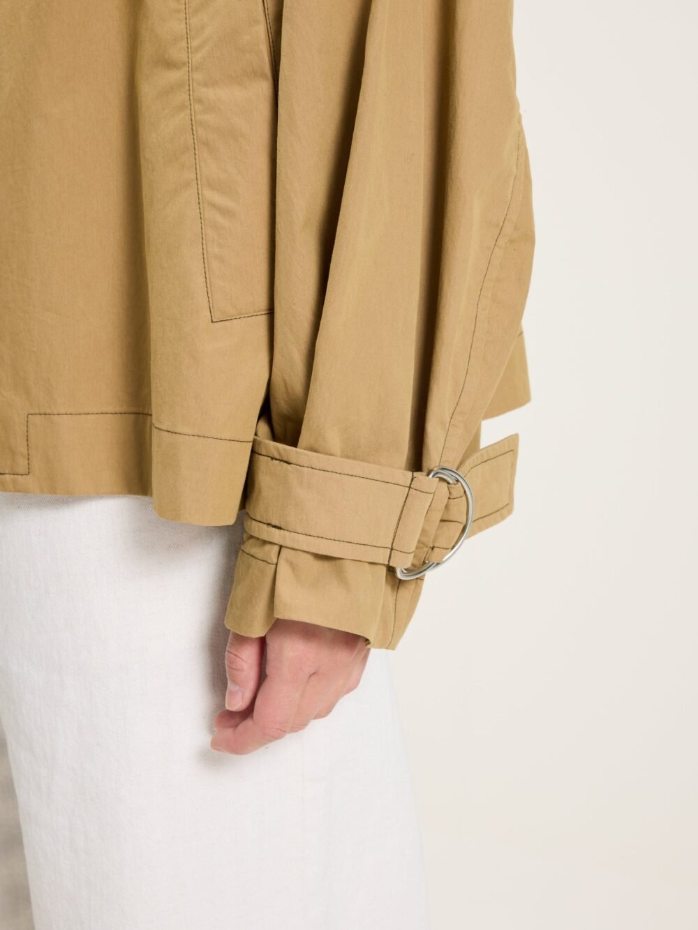 Hermina Trench Coat Caramel - Image 2
