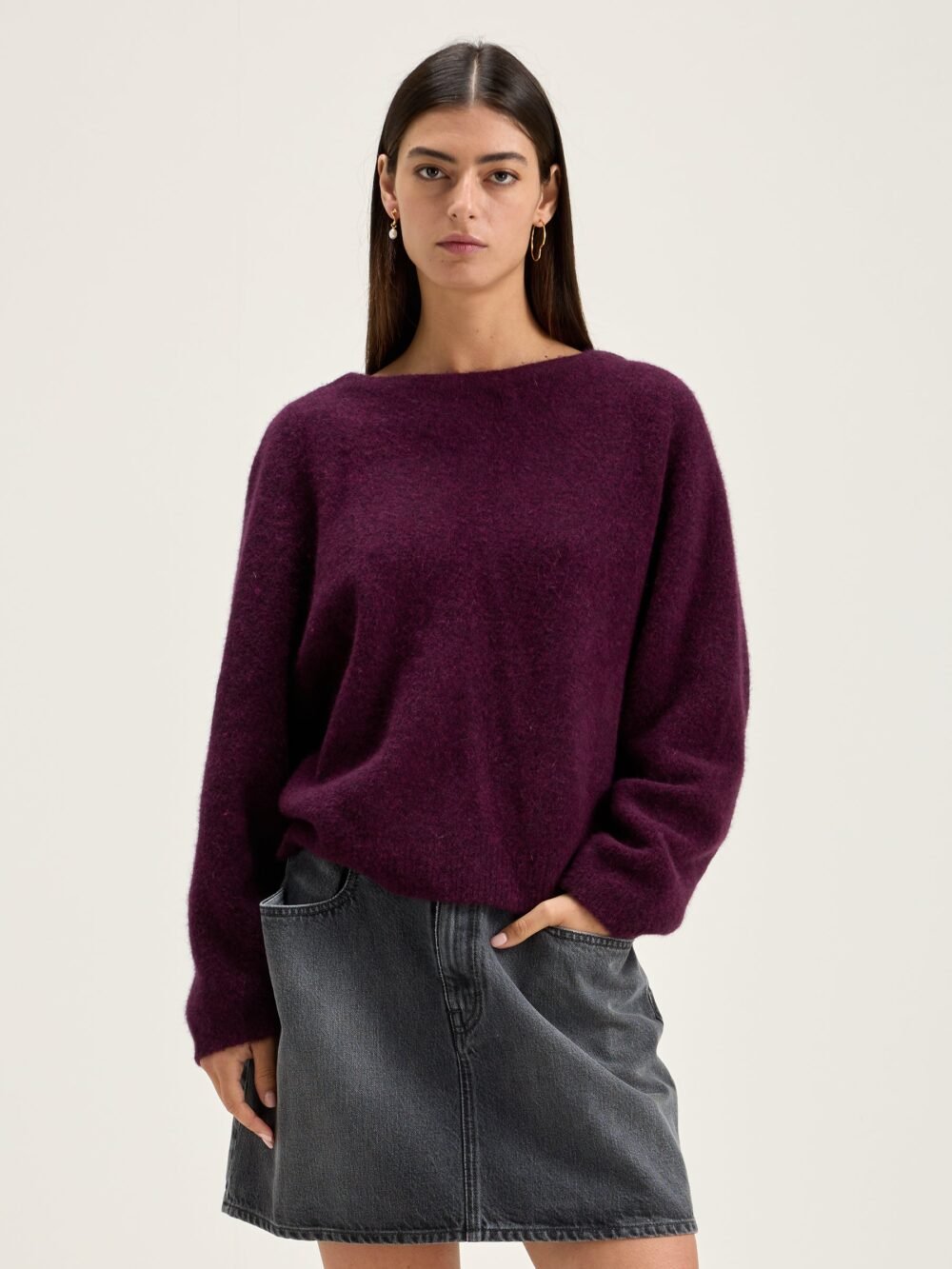Phaedra Knit Burgundy