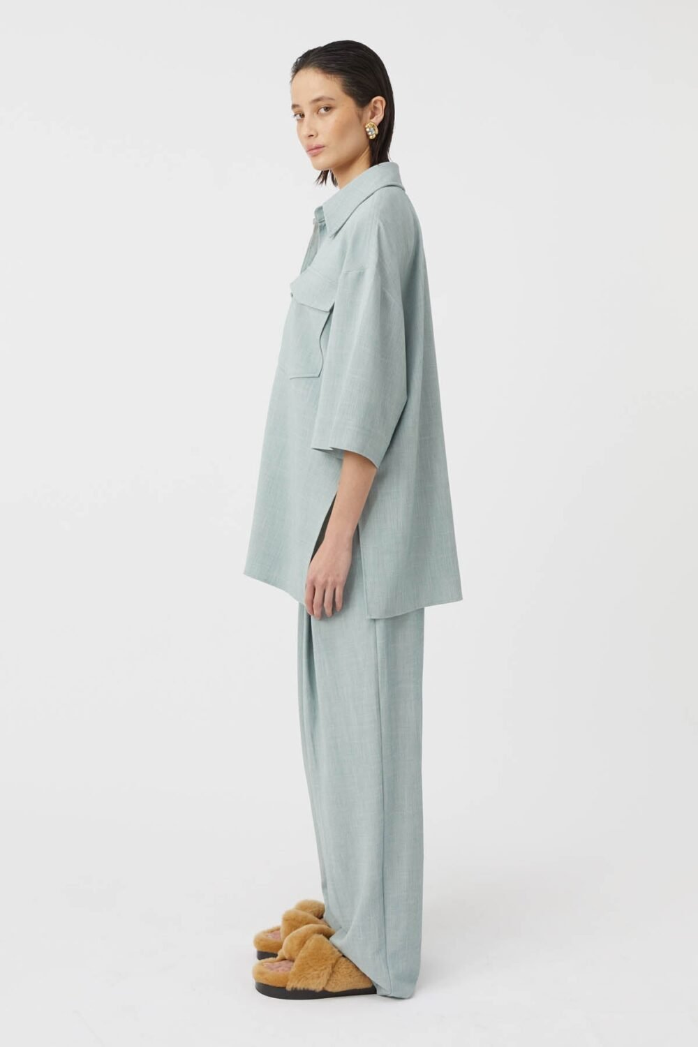 Althea Shirt Fog - Image 3
