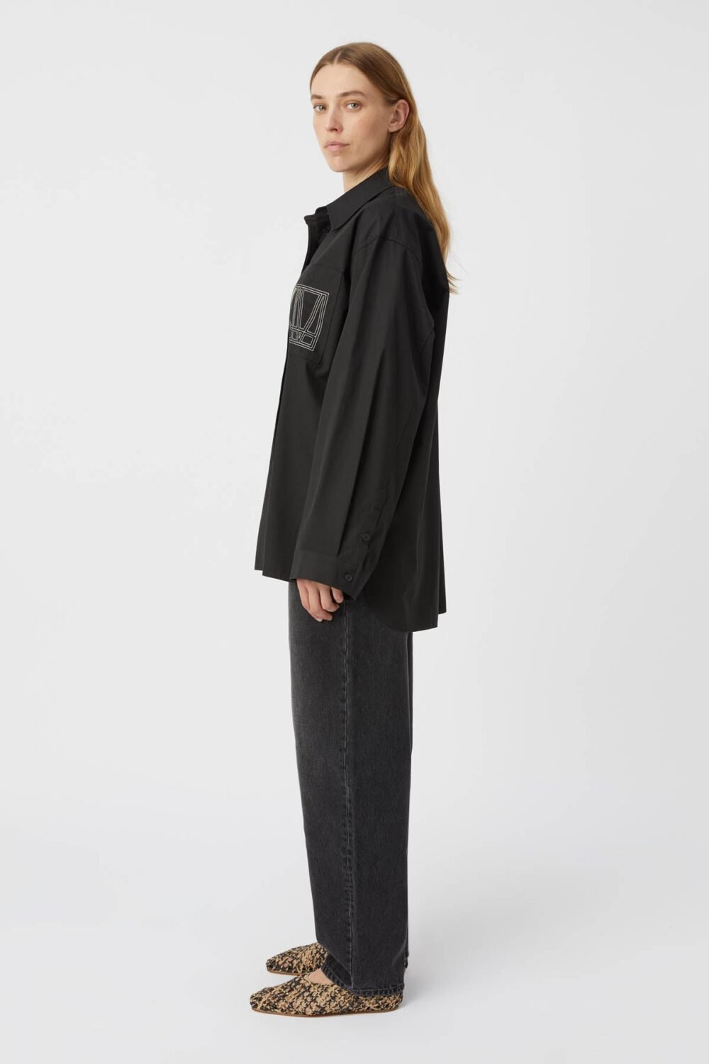 Kalinda Shirt Black - Image 3