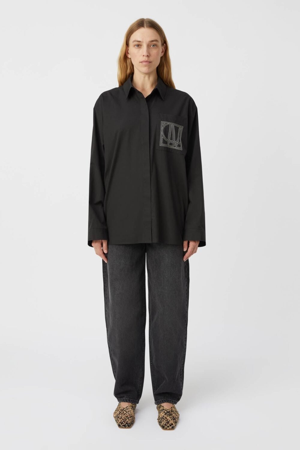 Kalinda Shirt Black